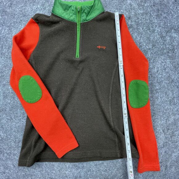 Louis Castel Sweater 95 Small Golf Retro Color Block Elbow Patches Pullover - Picture 5 of 6